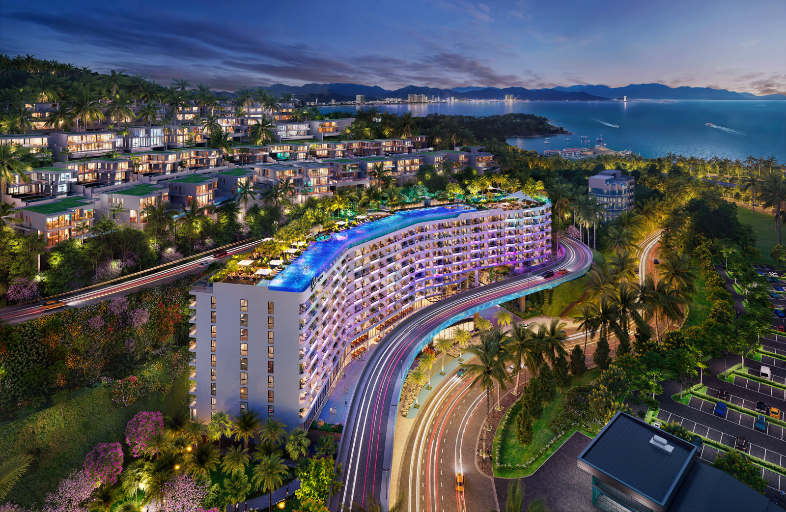 Phối cảnh đêm Anh Nguyễn Horizon